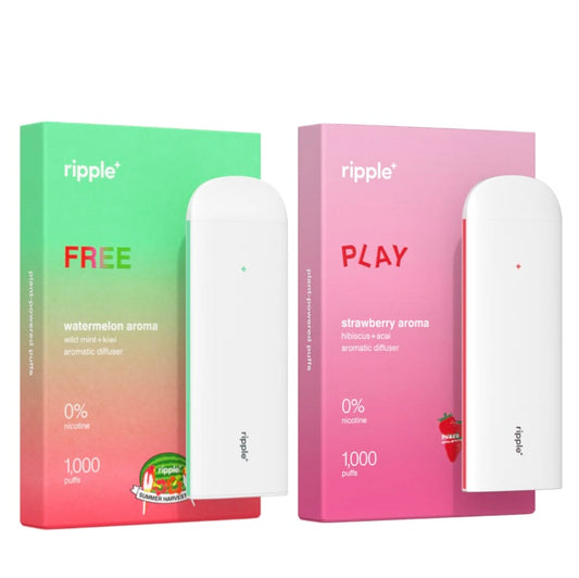 ripple ZERO NIC- 1,000 puffs