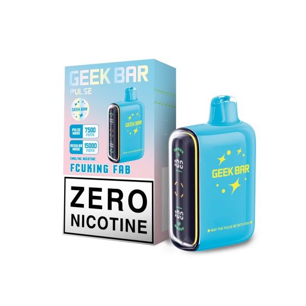 Geek Bar Pulse ZERO NIC- 15,000 puffs