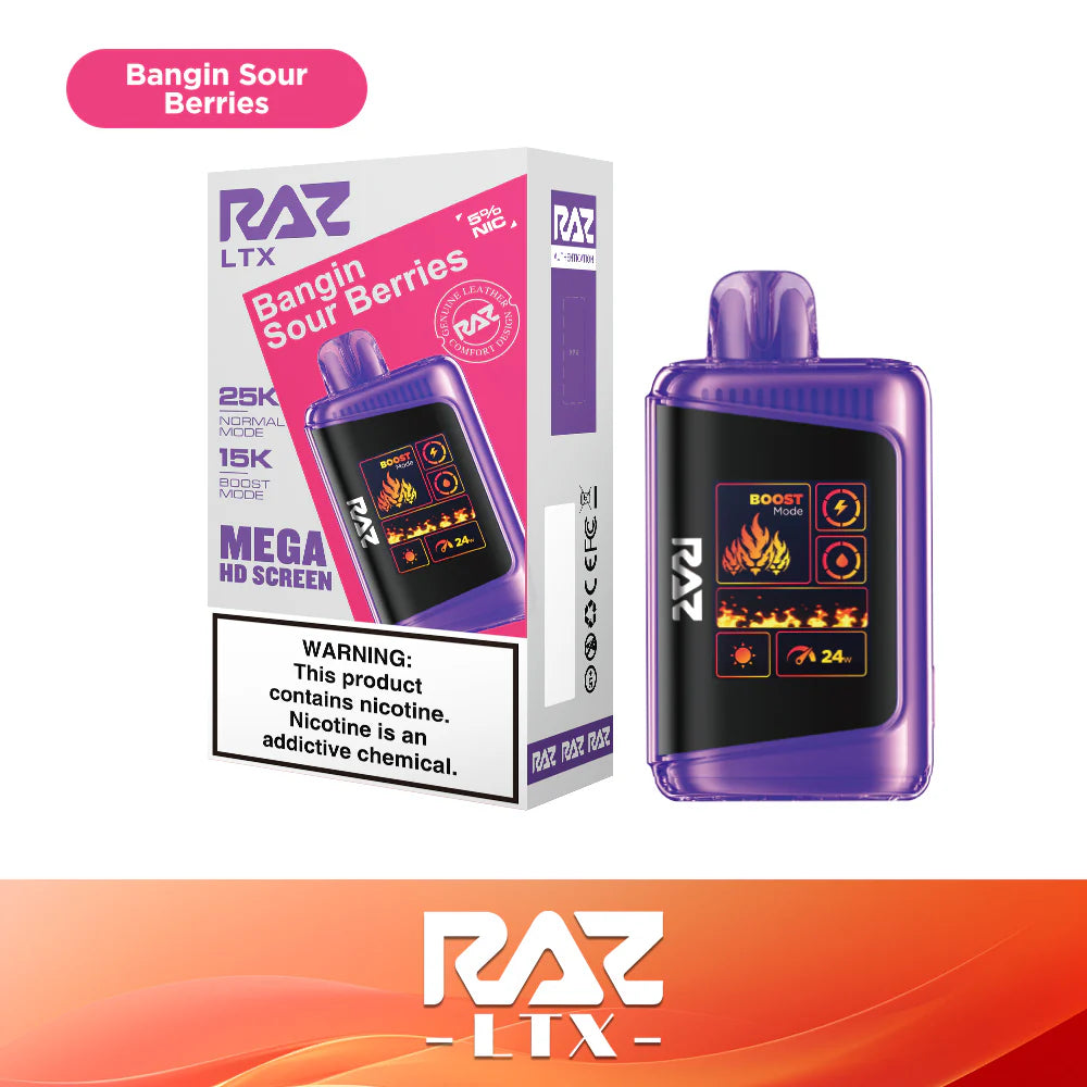 RAZ LTX- 25,000 puffs